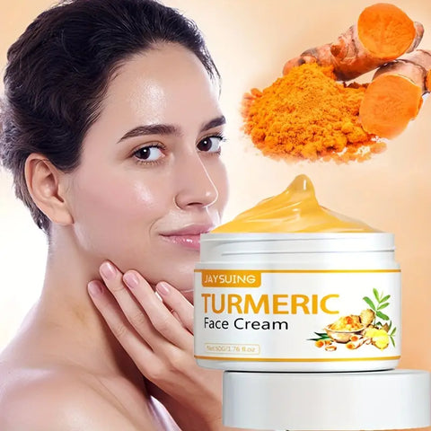 Turmeric Face Care Cream Facial Moisturizing Facial Cream Lifting Lotion Vitamin E Cream