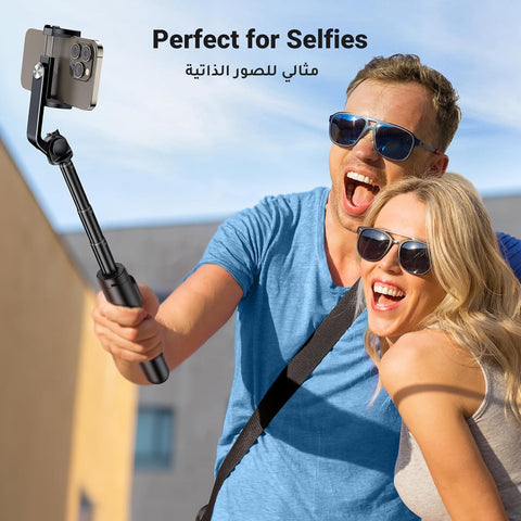 All in 1 selfie stick with Remote Control tripod