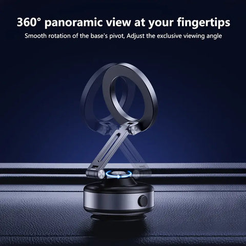 360° Rotatable Magnetic Car Phone Holder – Versatile, Foldable, and Perfect for Any Surface